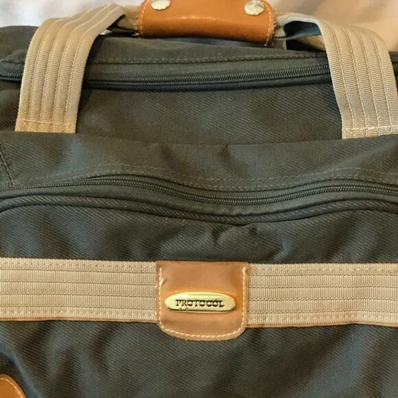 Protocol Heavy Canvas Bag, army green - Picture 2 of 9